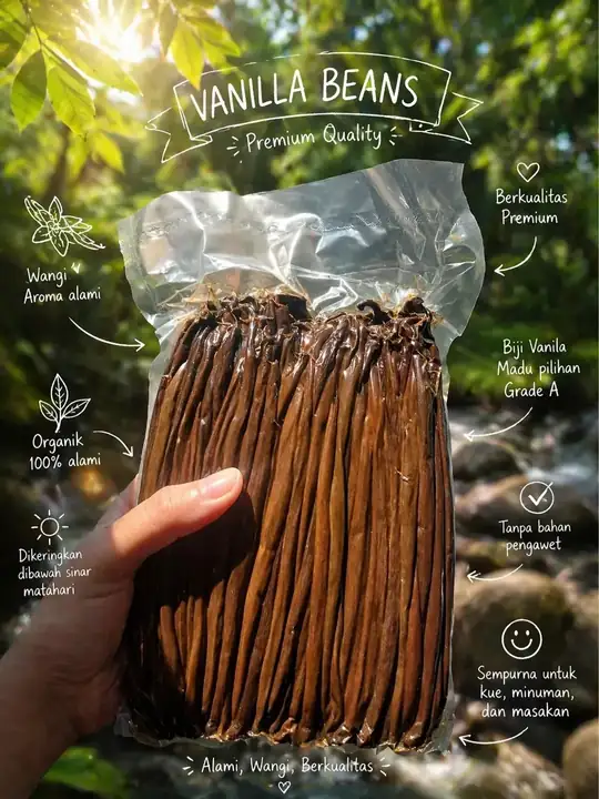 Produk dari supplier kingvanillaindonesia β Makanan & Snack